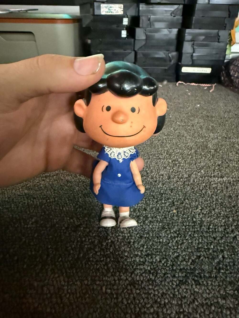 Vintage 1968 Mattel Peanuts Lucy Skediddle Walking Doll